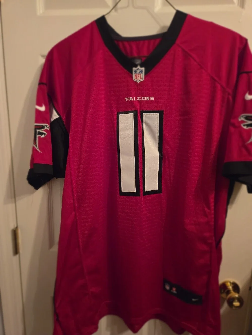 Nike Atlanta Falcons Julio Jones #11 NFL On Field Jersey Men's Size 56 XXL Red